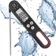 Цифровой кухонный термометр OEM B1008 со складным щупом, -50°C ~ +300ºC, Черный - изображение 1