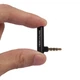 Перехідник адаптер Rexlis CTIA - OMTP 3.5 мм 4pin, кутовий - зображення 4