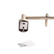Тримач для рушника на 4 гачки L-450мм QT Liberty ANT 1154-4 (бронзовий) - изображение 4