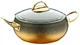 Каструля зі скляною кришкою OMS 3141-18-Gold 2 л 18 см - зображення 1