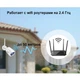 Wifi камера видеонаблюдения беспроводная уличная 2 Мп, HD 1080P Zlink Q57, приложение CamHI - изображение 8