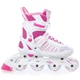 Раздвижные детские ролики Raven Grace White/Pink LED wheels размер 31-34 (zh238) - изображение 2