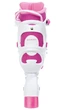 Раздвижные детские ролики Raven Grace White/Pink LED wheels размер 31-34 (zh238) - изображение 4