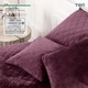 Покрывало ТЕП Velour Ромб круглый Бордо Полуторное 150х210 см Двухстороннее Полиэстер (2000008880664/4-00515_22868) - изображение 2