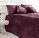 Покрывало ТЕП Velour Ромб круглый Бордо Полуторное 150х210 см Двухстороннее Полиэстер (2000008880664/4-00515_22868) - изображение 3