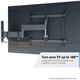 Настенное крепление для телевизора Vogels TVM 3443 Black (3834430) - изображение 10