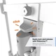 Кронштейн Vogels TVM 3443 White (3834431) - изображение 9