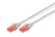 Патч-корд DIGITUS CAT 6 UTP, 3м, AWG 26/7, Cu, LSZH, білий - изображение 2