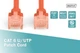 Патч-корд DIGITUS CAT 6 UTP, 0.25м, AWG 26/7, Cu, LSZH, червоний - изображение 6