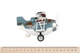 Літак металевий інерційний Same Toy Aircraft синій SY8016AUt-4 - изображение 7