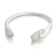 Патч-корд Cat6 C2G 0.5 м білий - зображення 1