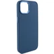 TPU чехол Epik Bonbon Metal Style для Apple iPhone 12 Pro / 12 (6.1") Синий / Cosmos blue - изображение 1