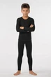 Термокомплект для мальчика с шерстью Kifa Wool Comfort КДМ-201 42 (152-158 см ) Темно-серый - изображение 1