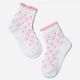 Набор детских носков хлопковых 2 пары для девочек Conte Kids Tip-Top 16С-100СП-714 10 р Белый/Светло-розовый (4810226244685) - изображение 7