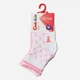 Набор детских носков хлопковых 2 пары для девочек Conte Kids Tip-Top 16С-100СП-714 10 р Белый/Светло-розовый (4810226244685) - изображение 8