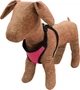 Нагрудник кожаный+сетка Lucky Pet №0 16-19 см/20-33 см Розовый (4820224218915) - изображение 1
