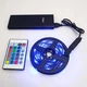 Стрічка світлодіодна RGB 5050 з пультом від USB для фонового підсвічування телевізора в силіконі 2 м - зображення 3