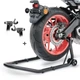 Подкат подставка для мотоцикла задний HiRa ConStands Classic Universal Racing S от 20 до 33 см черный - изображение 3