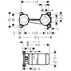 13622180 Внутрішня частина змішувача д/раковини Hansgrohe ag-158130 - изображение 2