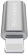 Перехідник Borofone BV5 adapter Micro-USB to Lightning converter OTG support - зображення 4