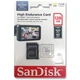 Карта пам'яті microSDXC (UHS-1 U3) SanDisk High Endurance 128Gb class 10 V30 (100Mb/s) (adapterSD) (SDSQQNR-128G-GN6IA) - зображення 2