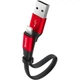 Кабель BASEUS Nimble Portable Cable for Lightning Black/Red 0.23м (CALMBJ-B91) - изображение 1