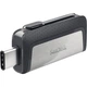Флеш-накопичувач USB3.1 256GB Type-C SanDisk Ultra Dual Silver (SDDDC2-256G-G46) - зображення 3
