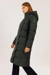 Длинная зимняя куртка Finn Flare W19-11021-524 Down Fill зеленая XL - изображение 3