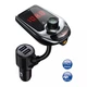 FM-трансмиттер автомобильный bluetooth модулятор NBZ Car D5 2USB 2.1A - изображение 1