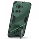 Захисний чохол з підставкою Deexe Bibercas для OnePlus Ace / 10R - Green - зображення 3