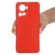 Силіконовий (TPU) чохол Deexe Silicone Case для OnePlus Ace / 10R - Red - зображення 5