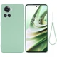 Силиконовый (TPU) чехол Deexe Silicone Case для OnePlus Ace / 10R - Green - изображение 1
