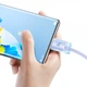 Кабель Type-C 100Вт 2м фіолетовий Baseus Crystal Shine CAJY000505 - зображення 4