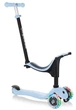 Самокат с сиденьем 3 в 1 Globber Go-Up Sporty Lights Pastel Blue (452-200-3) - изображение 1
