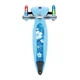 Самокат з сидінням 3 в 1 Globber GO-UP Deluxe Fantasy Lights Blue Flowers від 1 до 9 років (647-201) - зображення 7