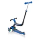 Самокат з сидінням Globber Go-Up Foldable Plus Lights Navy Blue (643-100) - зображення 2