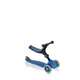 Самокат з сидінням Globber Go-Up Foldable Plus Lights Navy Blue (643-100) - зображення 7