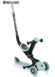 Самокат з сидінням 3 в 1 Globber GO-UP Deluxe Fantasy Lights Mint Tribal від 1 до 9 років (647-206) - зображення 1