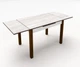 Стол обеденный раскладной Fusion furniture Марсель 1100 Орех/Аляска WL (10000083) - изображение 2