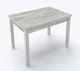 Стол обеденный раскладной Fusion furniture Марсель 1100 Белый/Урбан лайт (10000091) - изображение 2
