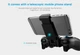 Ігровий маніпулятор iPega бездротової джойстик геймпад для смартфона Bluetooth 17,5 см Чорний (PG-9157) - зображення 4