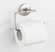 Держатель для туалетной рулоны без крышки Wenko Cuba, 13,5 x 9,5 x 4 см, хромированный, цинк, серебристый матовый - изображение 3