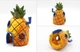 Ігрова фігурка SpongeBob Ананас Будиночок з мультфільму Губка Боб Декорація для акваріума дизайн тераріуму декор для риб 6,5 см х 6,5 см х12.5 см - зображення 4