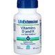 Комплекс Витамин D3+K2 Life Extension Vitamins D and K with Sea-Iodine 60 Caps - изображение 1