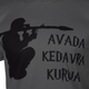 Футболка Shotgun Ukraine Avada Kedavra Kurva Темно-сiрий XL - зображення 3