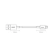 Кабель для быстрой зарядки Baseus Superior Series Fast Charging Lightning 2.4A 2m White - изображение 13