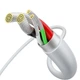 Кабель для быстрой зарядки Baseus Superior Series Fast Charging Micro USB 2A 2m White - изображение 5