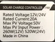 Контролер заряду сонячний 20А 12/24В OTS з дисплеєм та USB PWM - зображення 3