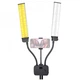 Светодиодная лампа двойная 3200-5600К 45Вт Puluz HD-45X - изображение 6