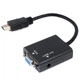 Адаптер переходник Addap HDMI2VGA-01 HDMI на VGA 1080P (0107) - изображение 2